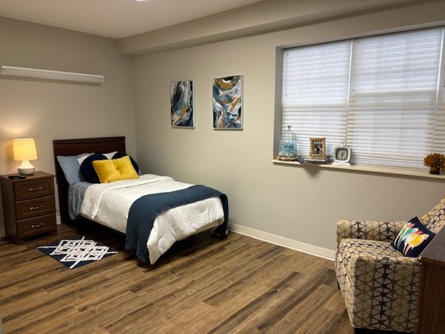 Outdoor space at Advent Senior Living